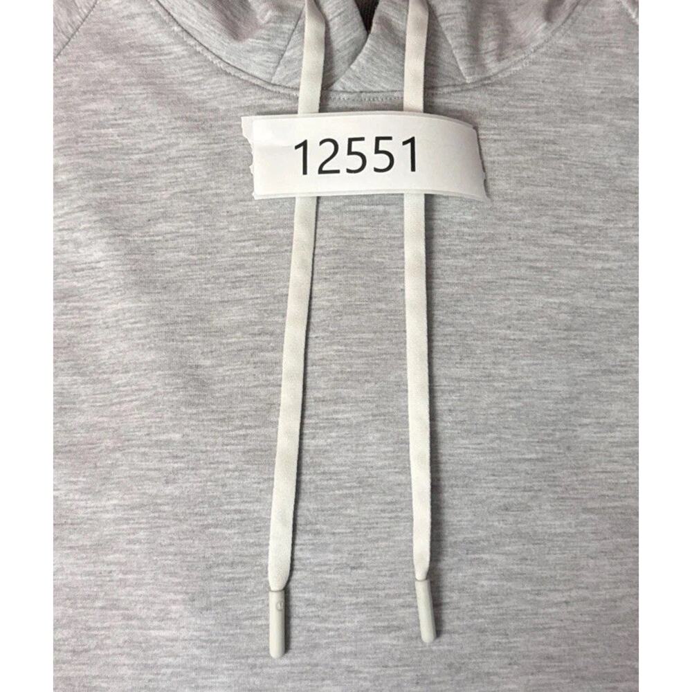 Lululemon City Sweat Pullover Hoodie Mens Large Heather Light Gray - Picture 8 of 8
